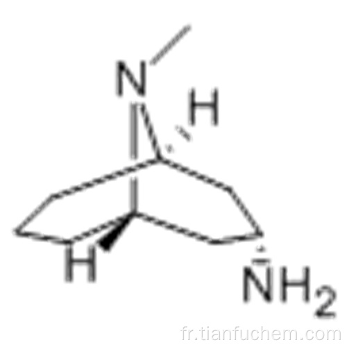 9-azabicyclo [3.3.1] nonan-3-amine, 9-méthyle -, (57191689,3-endo) CAS 76272-56-5